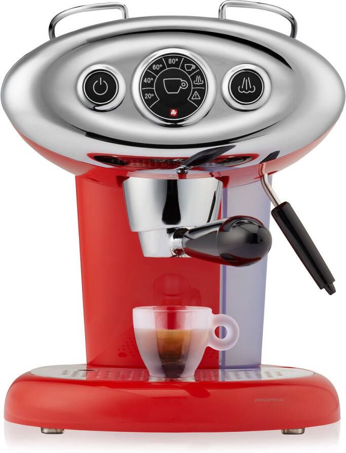 Illy koffie illy Francis X7.1 Iperespresso Koffiecupmachine Rood