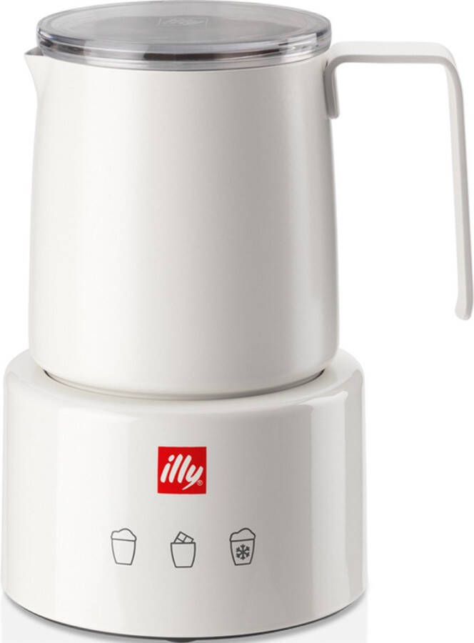 Illy Wonderbox 1 melkopschuimer met Aribica koffie en Judy Chicago kopjes