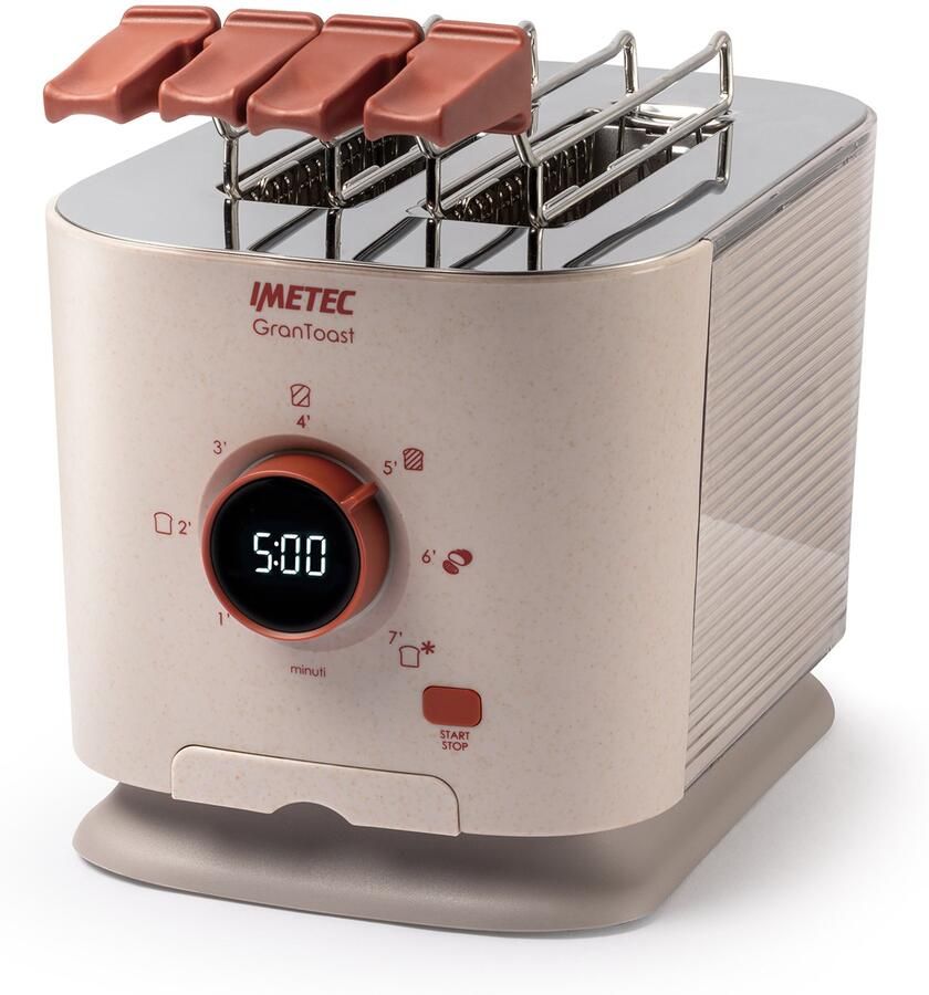 Imetec 7504 broodrooster 7 2 snede(n) 600 W Zand