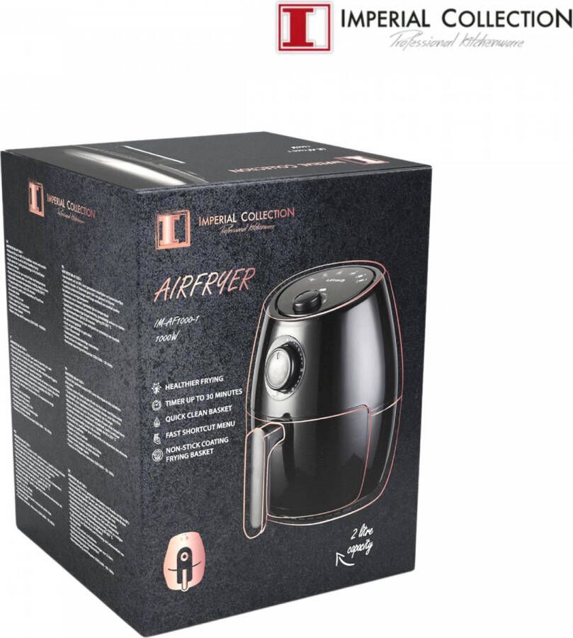 Imperial Collection 1000W olievrije airfryer