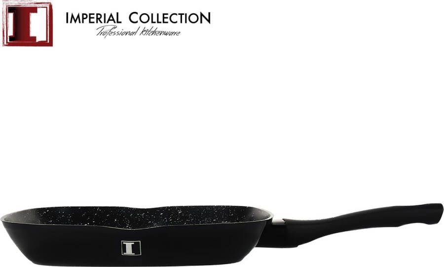 Imperial Collection IM-GRL28-FM: 28 cm Marmeren Grillpan - Foto 2