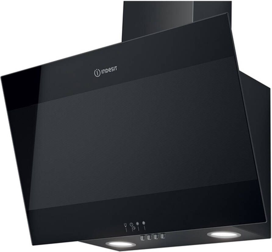 Indesit Afzuigkap Model IHVP66LMK Zwart 60 cm Maximaal 647 m³ uur