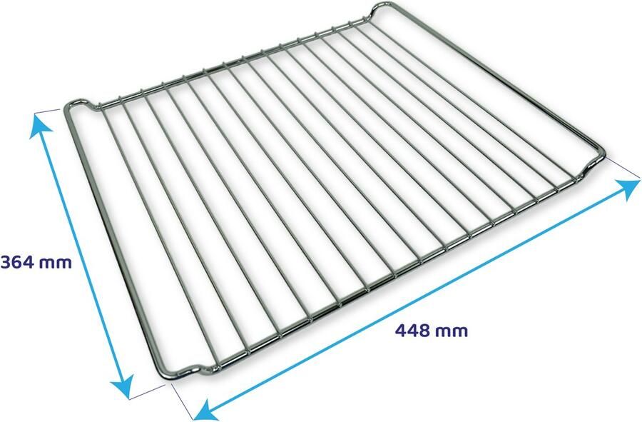 Indesit Grillrooster Oven 448x364mm C00138868