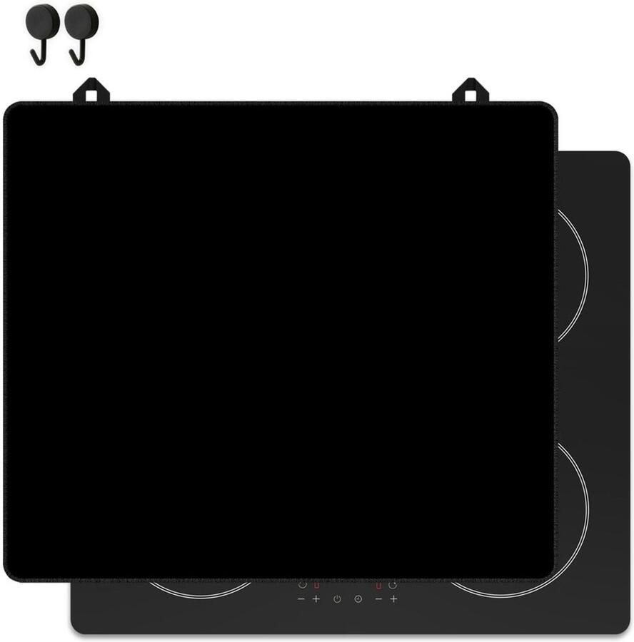 Inductiekookplaat bescherming Zwart 60x52cm