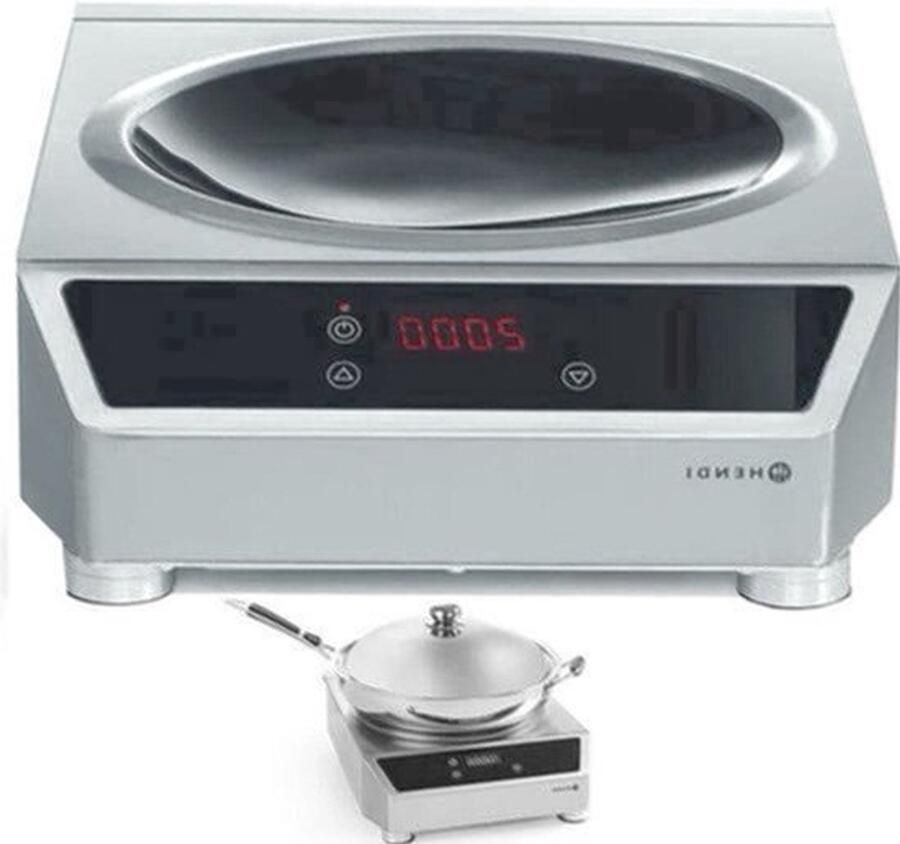Inductiekookplaat – Inductiekoker – Inductieplaat – Elektrische kookplaat – Wokplaat – 3500W Vermogen – RVS Behuizing