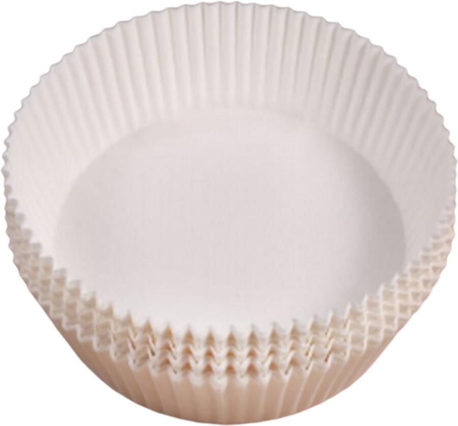 Inf Airfryer wegwerppapier voor friteuses 100 stuks Wit