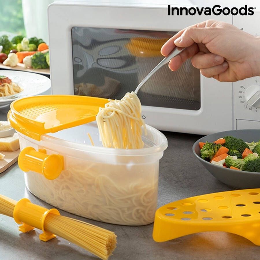 Innovagoods 4-in-1 magnetron pastakoker inclusief accessoires en recepten Pastrainest - Foto 1