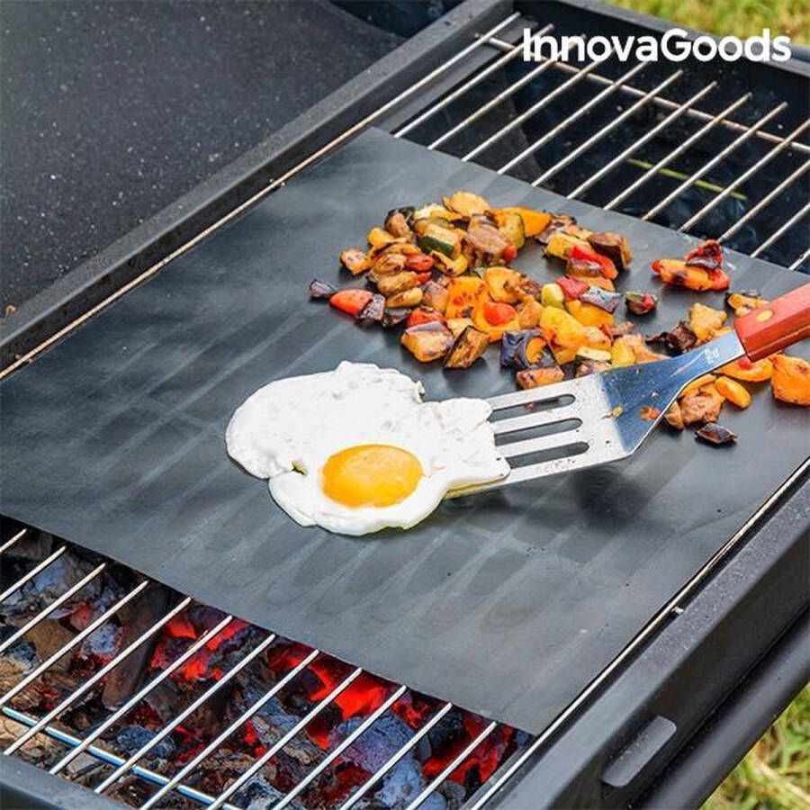 Innovagoods Grillmat Bbq accesoires rooster Bbq accesoires Bbq grill mat Bbq mat Bbq matje grill mat Barbecue mat - Foto 1