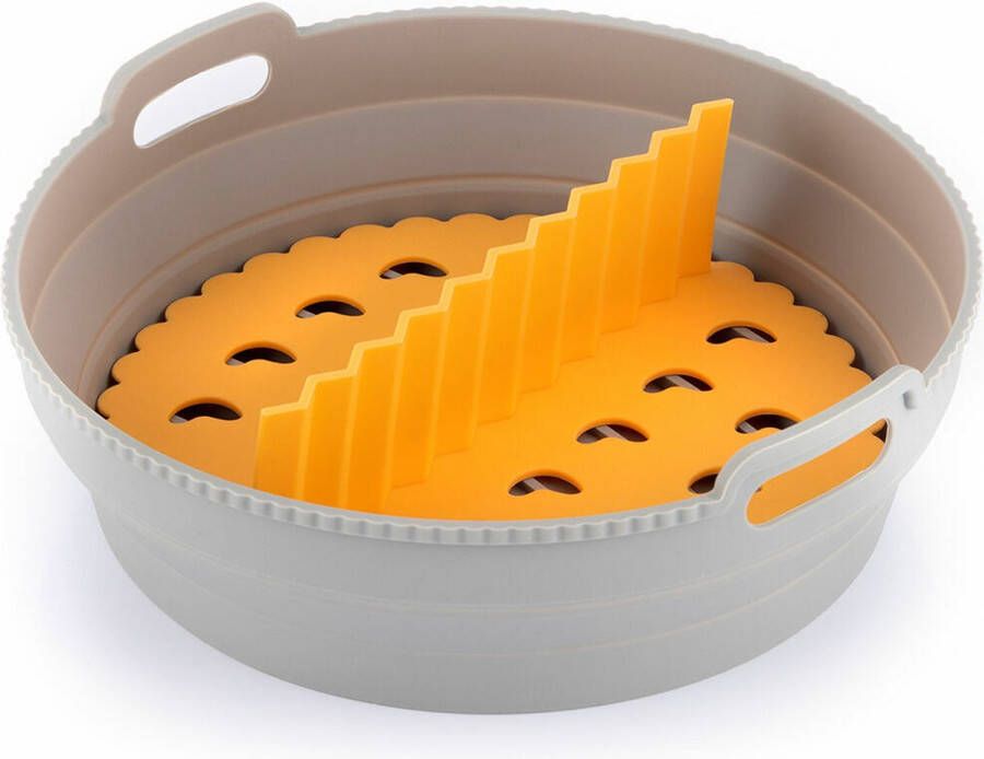 Innovagoods Opvouwbaar siliconen mandje voor airfryer Fliynner