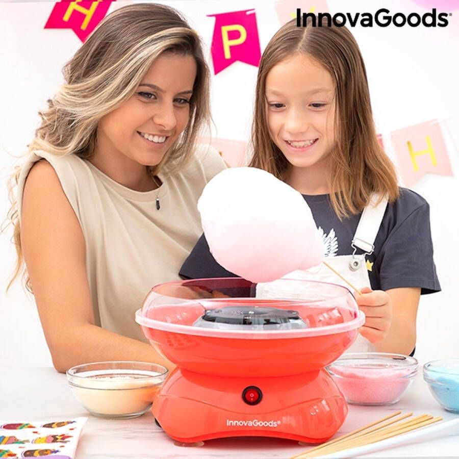 Innavagoods SUIKERSPINMACHINE SWEETYCLOUD INNOVAGOODS 400W Suikerspinmachine goedkoop Suikerspinmachine Suikerspinsuiker Suikerspinmachines Suikerspinmachine suiker Suikerspin machine Snoepmachine -Suikerspin