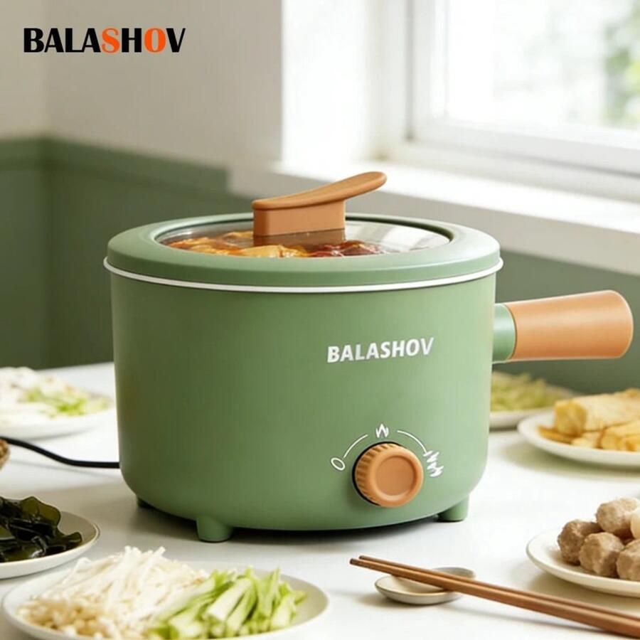 Innovastore Multifunctionele Pan Rijstkoker Huishoudelijk Apparaat Stoompan Slowcooker Kookpot Multicooker 1.8L