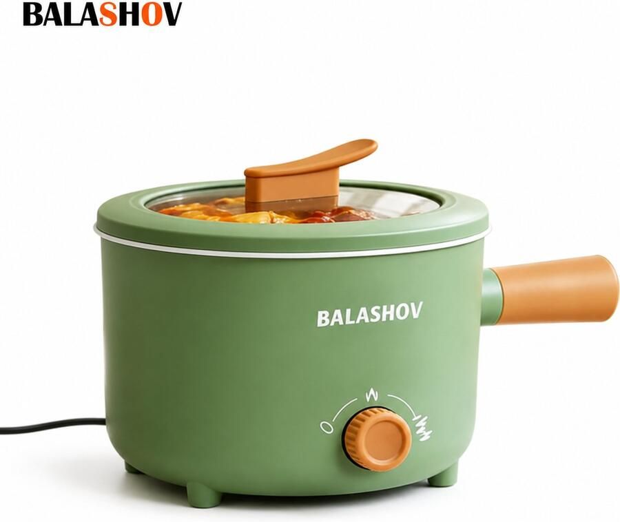 Innovastore Multifunctionele Pan Rijstkoker Huishoudelijk Apparaat Stoompan Slowcooker Kookpot Multicooker 1.8L