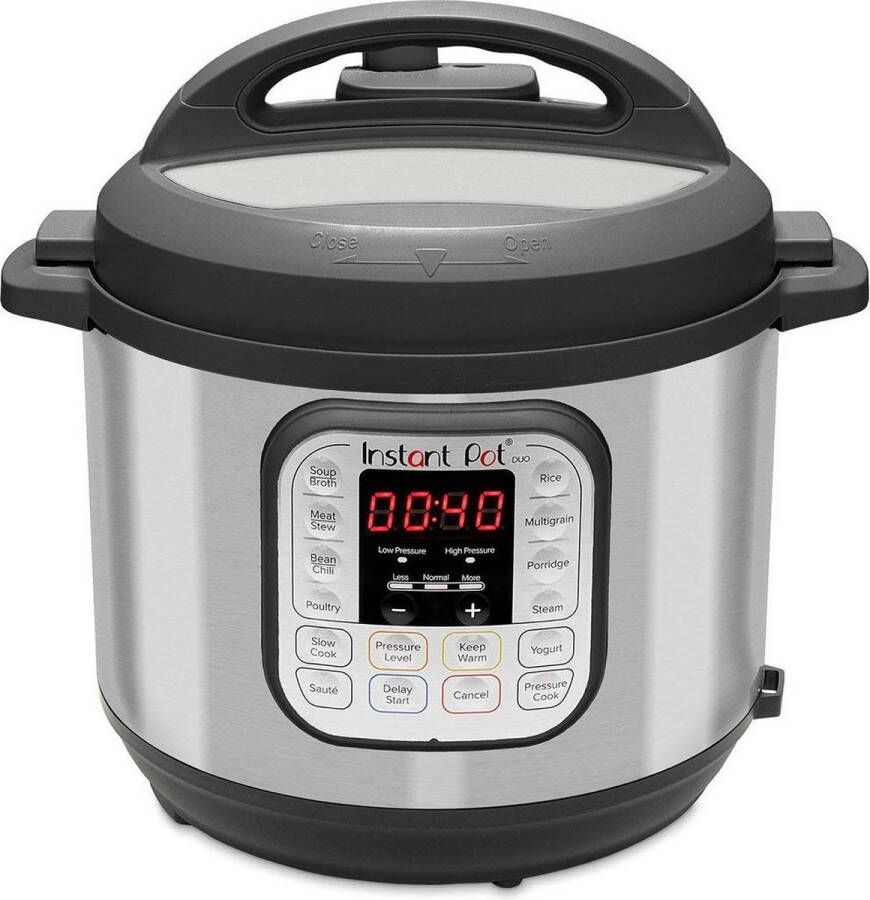 Instant Pot Duo 7-in-1 Multicooker 7 6L snelkookpan sauteerpan stomer slowcooker rijstkoker voedselwarmer en yoghurtmaker