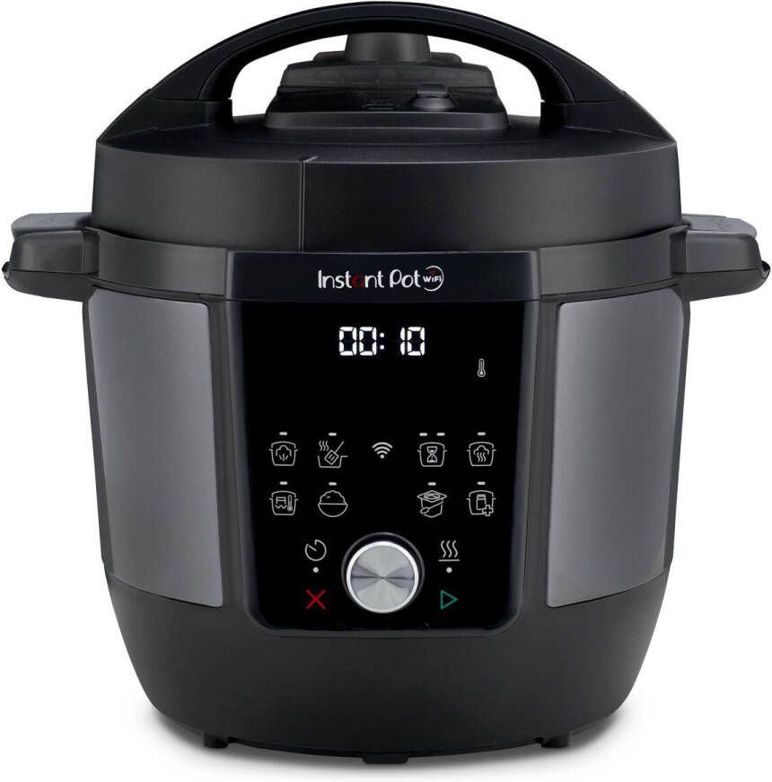 Instant Pot Duo Plus Multicooker – 5 7 Liter – 9-in-1 Elektrische Hogedrukpan – 1200W – Roestvrijstalen Binnenpan – Slowcooker Rijstkoker Stomer Sous-vide Warmer – Met LCD-scherm en Timerfunctie – Vaatwasserbestendige Onderdelen – 4 -6 personen