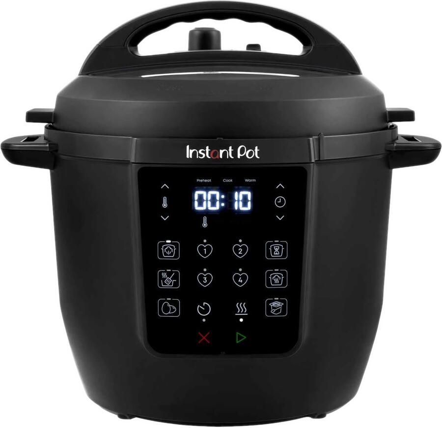Instant Pot Rio Multicooker 5 7 L 7-in-1 Snelkookpan Rijstkoker Slow Cooker Stomer Yoghurtmaker Voedselverwarmer Sauteren RVS Binnenpan Maximale Veiligheid Tot 80% energiebesparend Eenvoudig in gebruik
