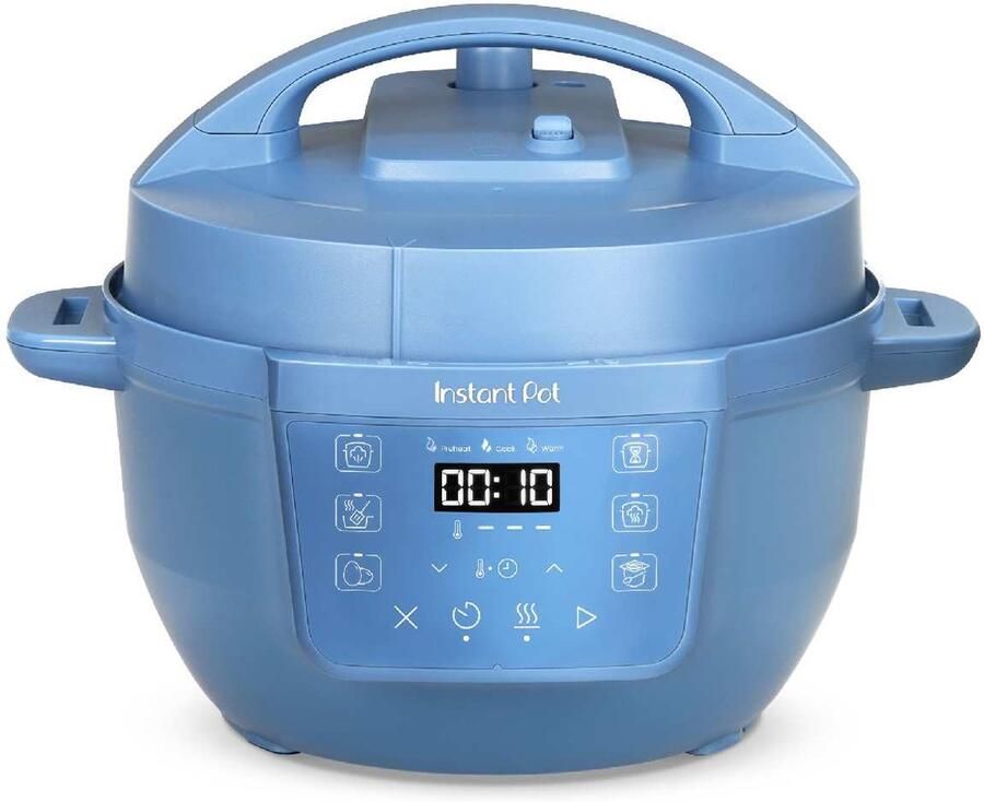 Instant Pot Classic Mini 3 8L Multicooker 7-in-1: Snelkoken Slowcooker Sauteren Stomen Eieren Yoghurt Warmhouden compact krachtig energiezuinig tot 70% sneller makkelijk reinigen ideaal 1–4 porties Daydream Blauw