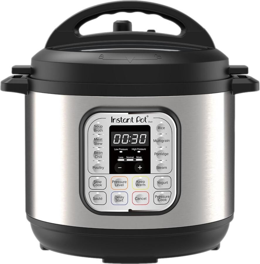 Instant Pot Duo 5 7L Multicooker 7-in-1 Snelkookpan Slowcooker Rijstkoker Stomer Yoghurtmaker Meal Prep & Gezinnen Tot 6 Porties