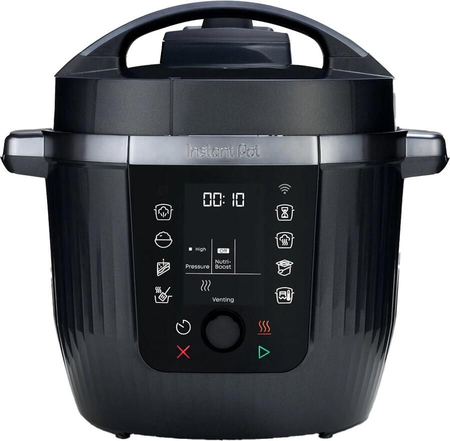 Instant Pot Pro Multicooker – 5 7 Liter – 10-in-1 Elektrische Hogedrukpan – 1200W – Roestvrijstalen Binnenpan met Handvaten – Slowcooker Rijstkoker Stomer Yoghurtmaker Warmer – Programmeerbaar – Grote LED-display – Vaatwasserbestendige onderdelen