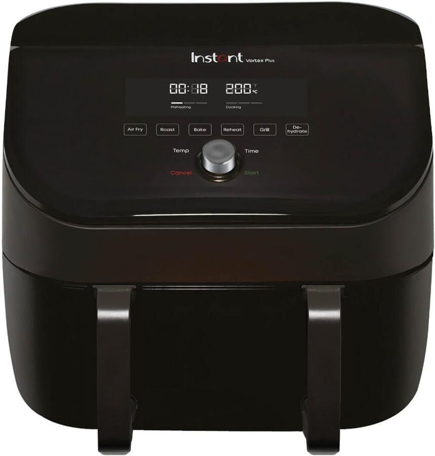 Instant Pot Instant Vortex VersaZone 8 5L airfryer heteluchtfriteuse met 2 compartimenten die onafhankelijk en samen gebruikt kunnen worden SynchCook & SyncFinish programma's