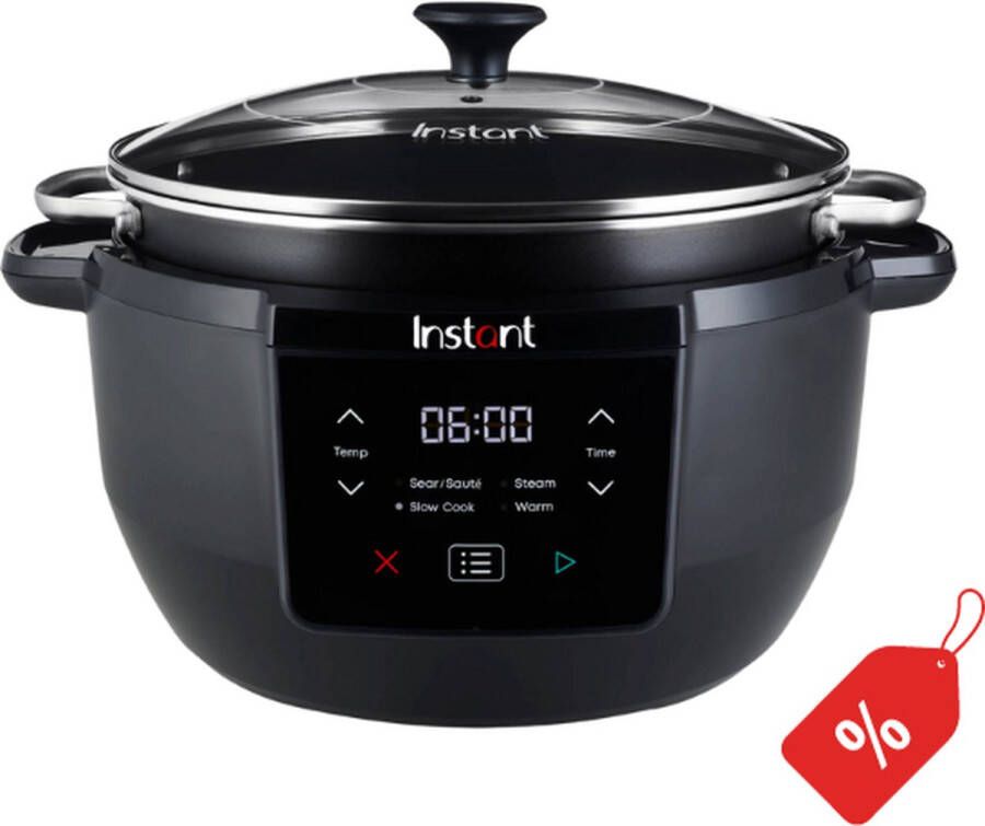 Instant Pot Instant Superior Slow Cooker 7 1 liter Volledig aanpasbare tijd- en temperatuurinstellingen