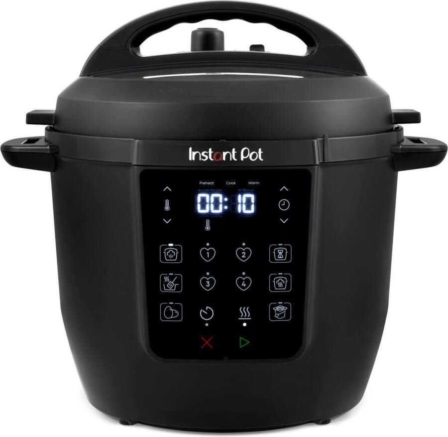 Instant Pot Rio Multicooker 5 7 L 7-in-1 Snelkookpan Rijstkoker Slow Cooker Stomer Yoghurtmaker Voedselverwarmer Sauteren RVS Binnenpan Maximale Veiligheid Tot 80% energiebesparend Eenvoudig in gebruik