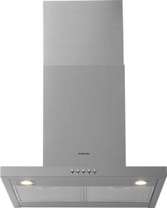 Inventum AKB6005RVS Wandschouw afzuigkap 60 cm 645 m³ h 3 standen Energieklasse A RVS