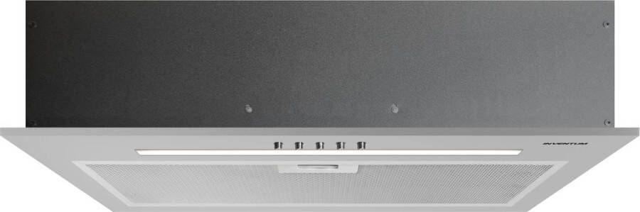 Inventum AKI6005RVS inbouw afzuigkap 60 cm Afzuigcapaciteit 325 m3 h Geschikt voor grote keuken 3 standen Ledverlichting Luchtafvoer en recirculatie RVS