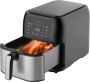 Inventum GF801HLDB Airfryer Inhoud 8 liter Zwart RVS - Thumbnail 1