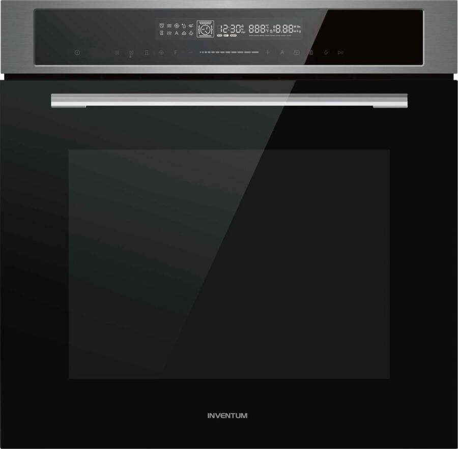 Inventum IMC6035RT Inbouw combi-oven Hetelucht Magnetron Grill 72 liter 60 cm hoog Tot 250°C Zwart RVS - Foto 2