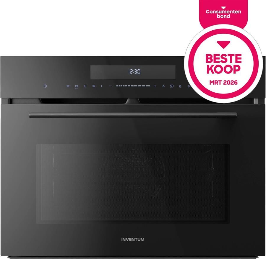 Inventum IMC4535GT Inbouw combi-oven Hetelucht Magnetron Grill 50 liter 45 cm hoog Tot 250 graden Zwart Beste Koop November 2025 - Foto 2