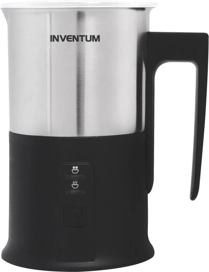 Inventum MK350 Elektrische melkopschuimer 115 240 ml Warm koud opschuimen Verwarmen PFAS vrij Antikleeflaag Zwart RVS - Foto 3