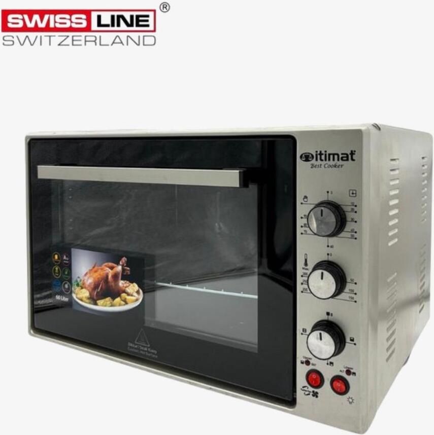 Itimat Vrijstaande oven 60L