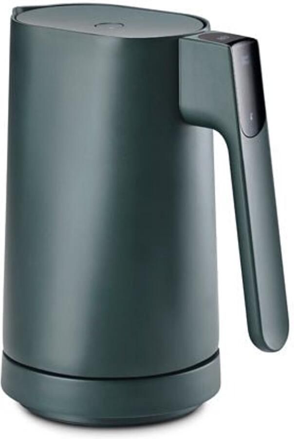 Jacob Jensen Waterkoker met temperatuurregeling LED Touch Display Warmhoudfunctie BPA vrij 1 2 liter Zilver