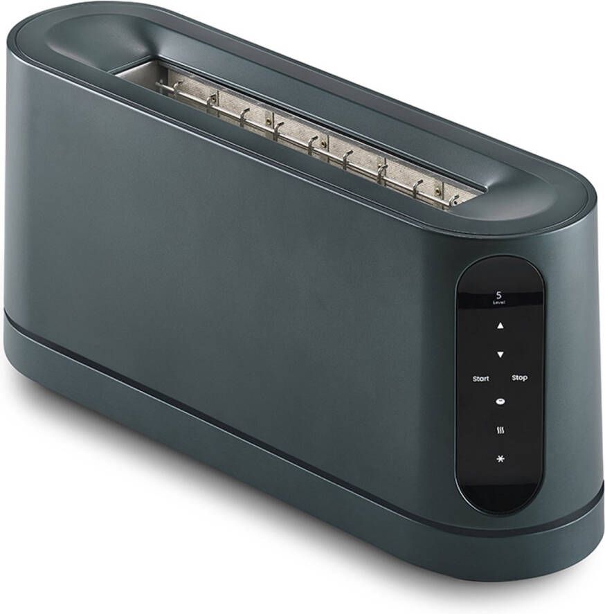 Jacob Jensen Digitaal Broodrooster The Long Slot Elektrisch broodrooster Keukenapparatuur Ontbijtapparaat Groen - Foto 3