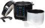 J adoree MasterChef 10-in-1 Multicooker 6L 1000W Elektrische Multicooker 10 Kookfuncties Hogedruk Multicooker Slowcooker Rijstkoker Ø30 5 x 36 8 cm Plastic Roestvrij Staal Zwart - Thumbnail 2