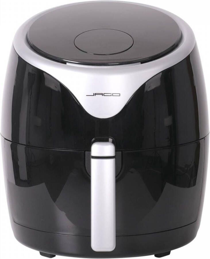 Jago Airfryer XXL 7-in-1 Hot Air Oven 5.5L 1700 Watt LED Display with Touch Screen 7 Programmes Build-in 60 Minute Timer Hot Air Fryer Black - Foto 2