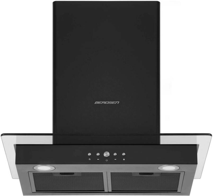 Janshop Afzuigkap 60 cm Zwart Berdsen BT-217