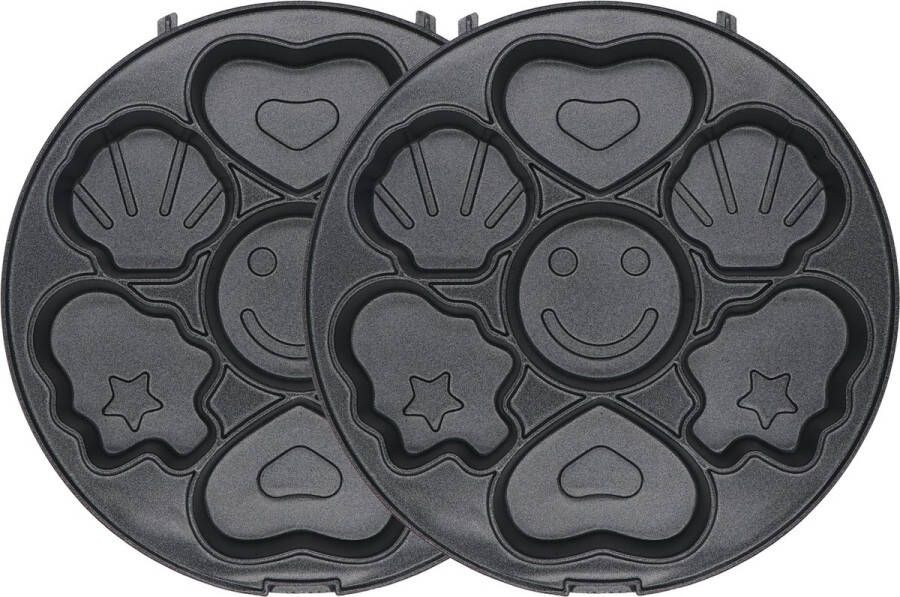 JAP Appliances Wafelijzerplaten Strand PFAS vrij Dough Joy