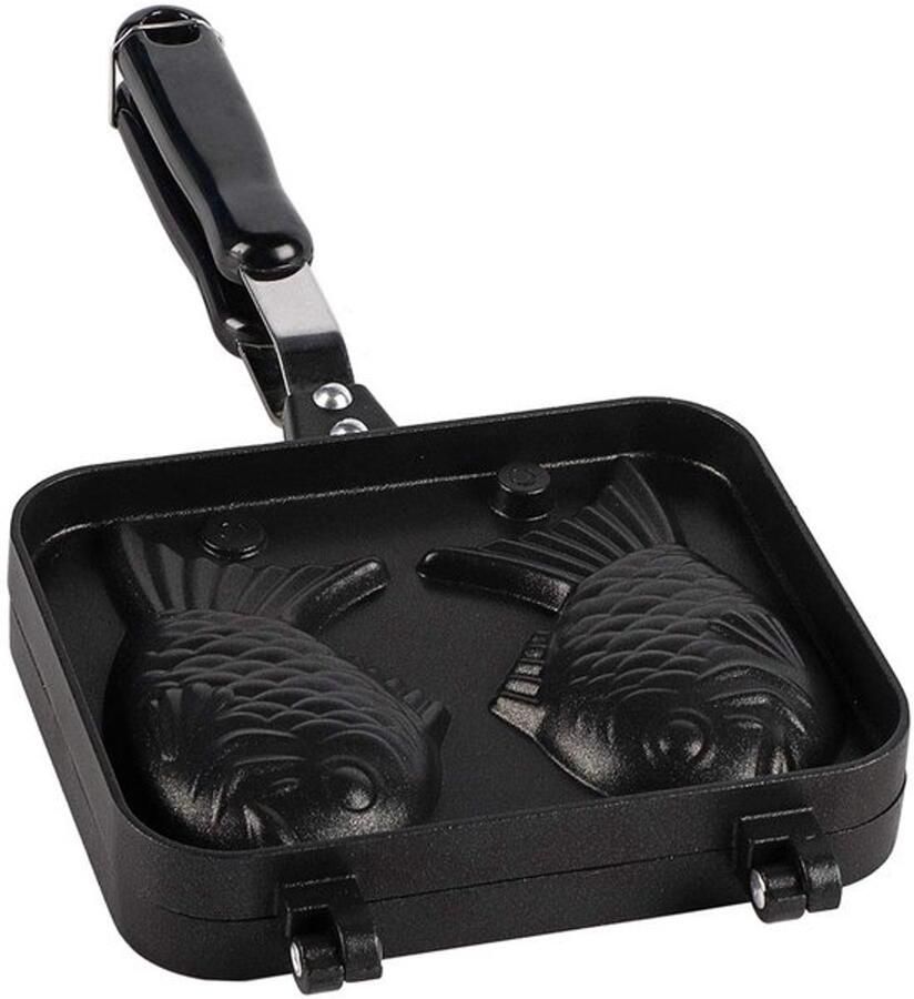 Japanse Pannenkoek Visvorm Taiyaki Plancha Taiyaki Vis Cake Pan Vis Elektrische Wafelijzer Nonstick Bakvormen Wafel Cake Maker Pan Met 2 Zijdige Visvorm Roestvrijstalen