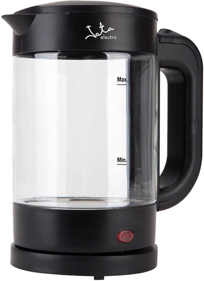 Jata HA702 waterkoker 1 2 l Zwart Transparant 1500 W