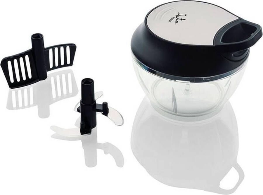 Jata HMAQ4501 handmatige hakmolen met trekkoord BPA vrij 400 ml inhoud