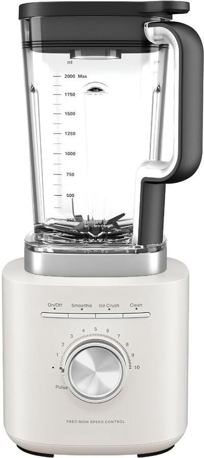 JCP Blender Krachtige Blender Smoothieblender Wit 30cm x 26cm x 42cm