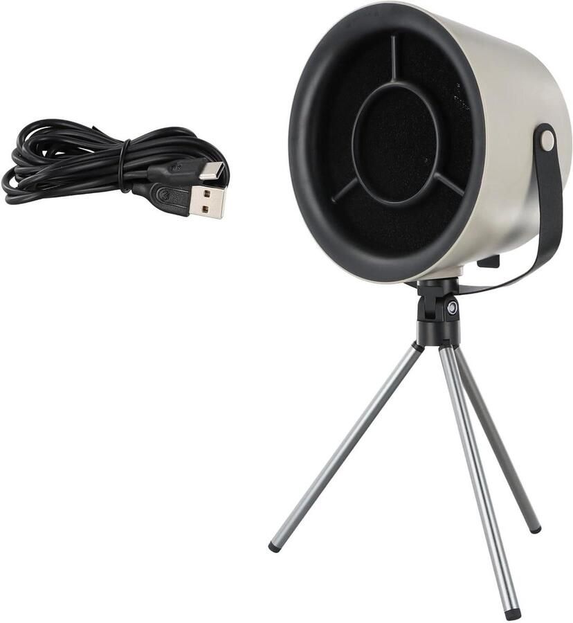 JGS Premium Desktop Afzuigkap voor Appartementen en Slaapzalen Krachtige Ventilator voor Keuken Ideaal voor Picknick