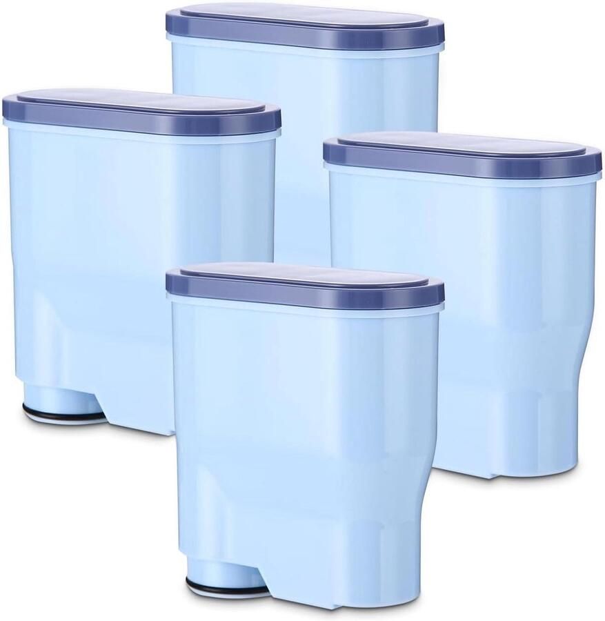 JGS Premium Set van 4 koffiemachine waterfilters compatibel met AquaClean Saeco Optimaliseer de smaak van uw koffie Filter voor volautomatische koffiemachine