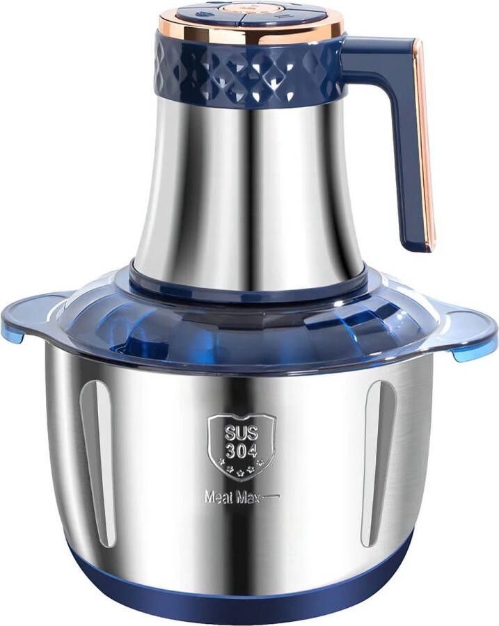 JKN Shop Vleesmolen Gehakt Keuken Grijs Elektrische Vleesmolen Roestvrijstaal 500W 5L