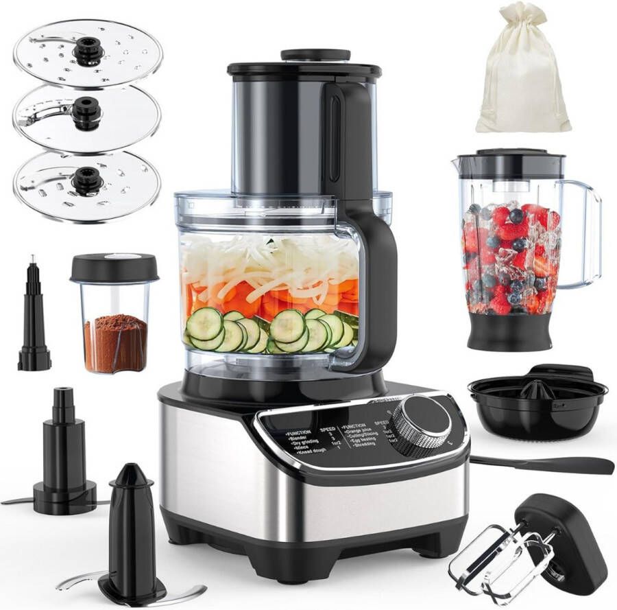 BrandLooss Foodprocessor Keukenmixer Blender