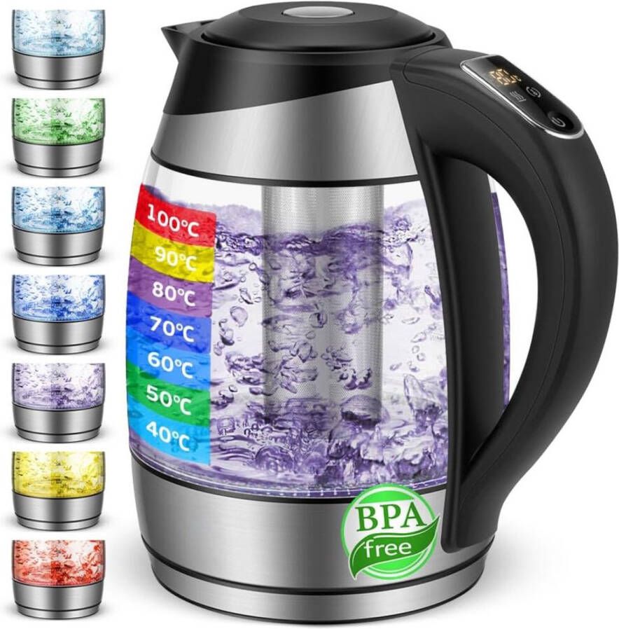 Brandloos Waterkoker met Temperatuurregeling Heetwaterdispenser Heetwatertap