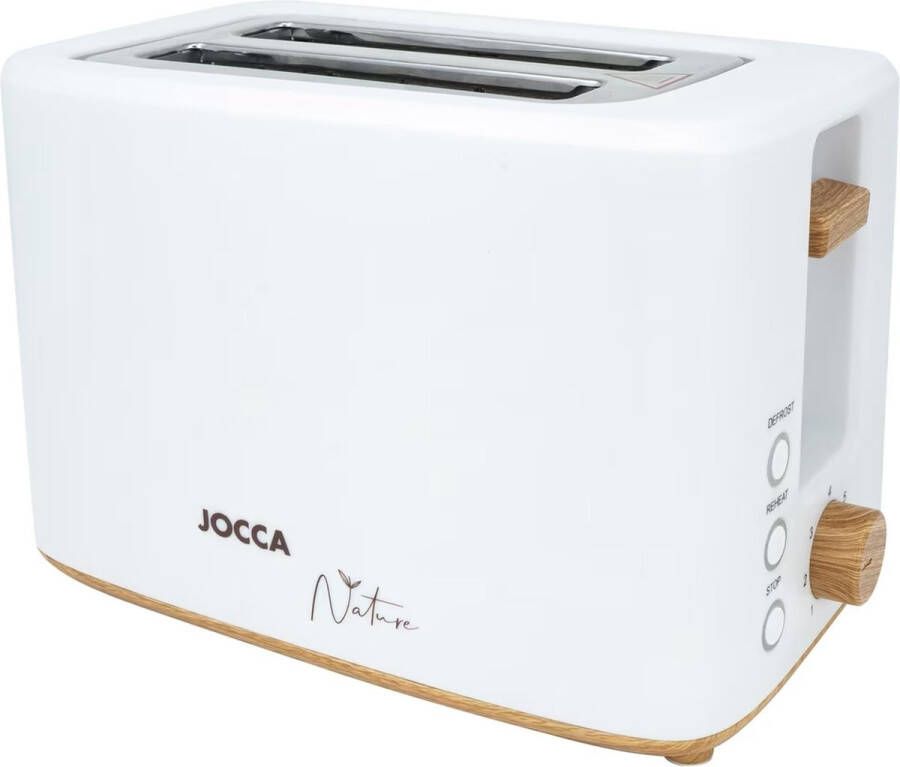 Jocca Nature Broodrooster Toaster Broodrooster Broodroosters Wit Bamboe 2185 - Foto 1