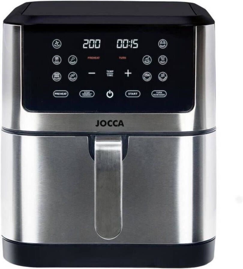 Jocca Olievrije friteuse 2193 8 L 1800 W 30 3 x 38 3 x 35 1 cm Roestvrij staal