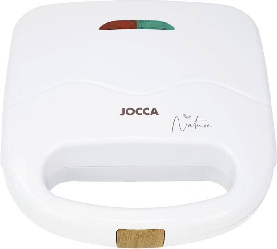 Jocca Nature Tosti-apparaat Tosti Apparaat Wit Tostiapparaat Wit Bamboe 2183
